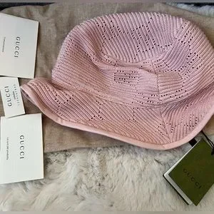 Gucci | Accessories | New Gucci Gg Trimmed Crocheted Cable
